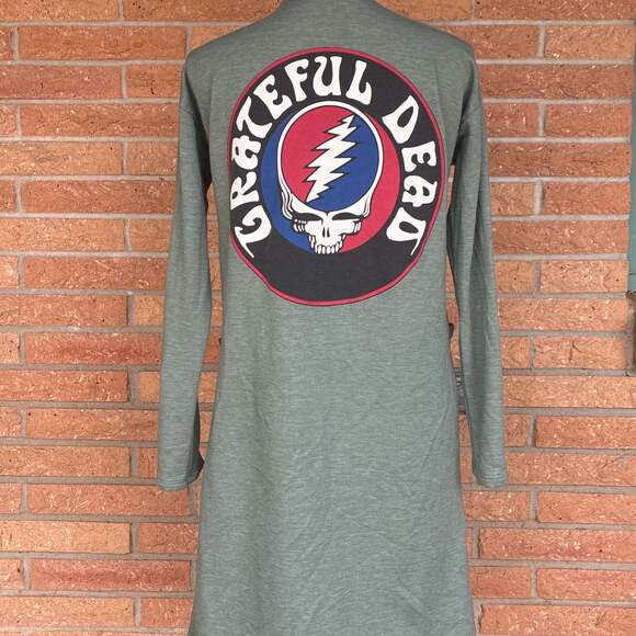 Life+Clothing+Co Sweaters - Life Clothing Co Greatful Dead sweater green